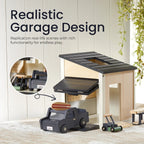 Wooden Dollhouse Garage