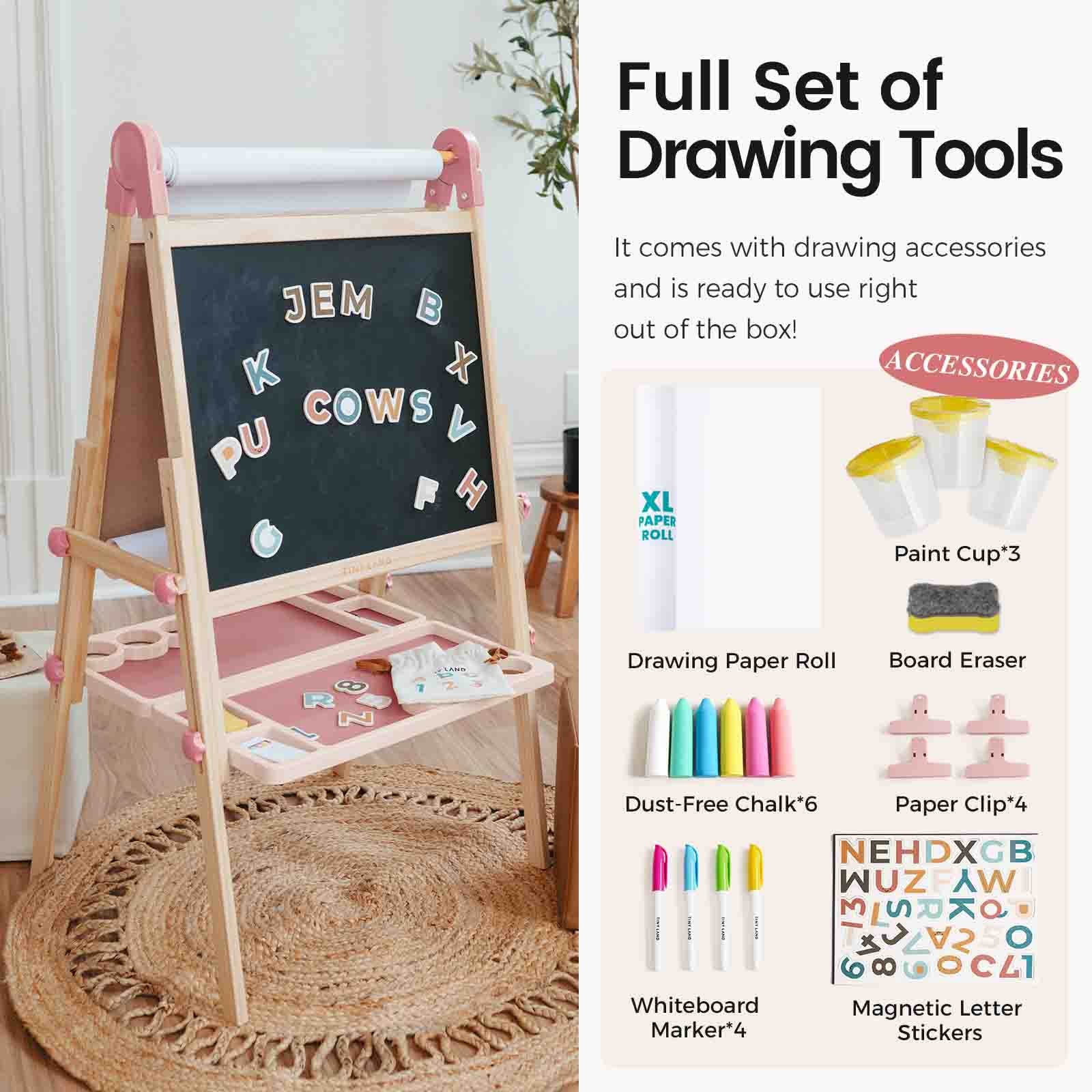 Pink Easel Paper Set