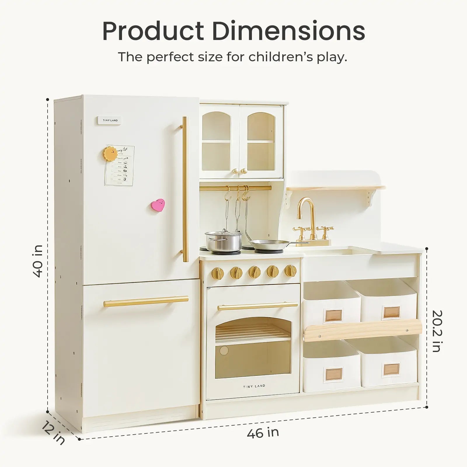 Food Kitchen Fridge Set