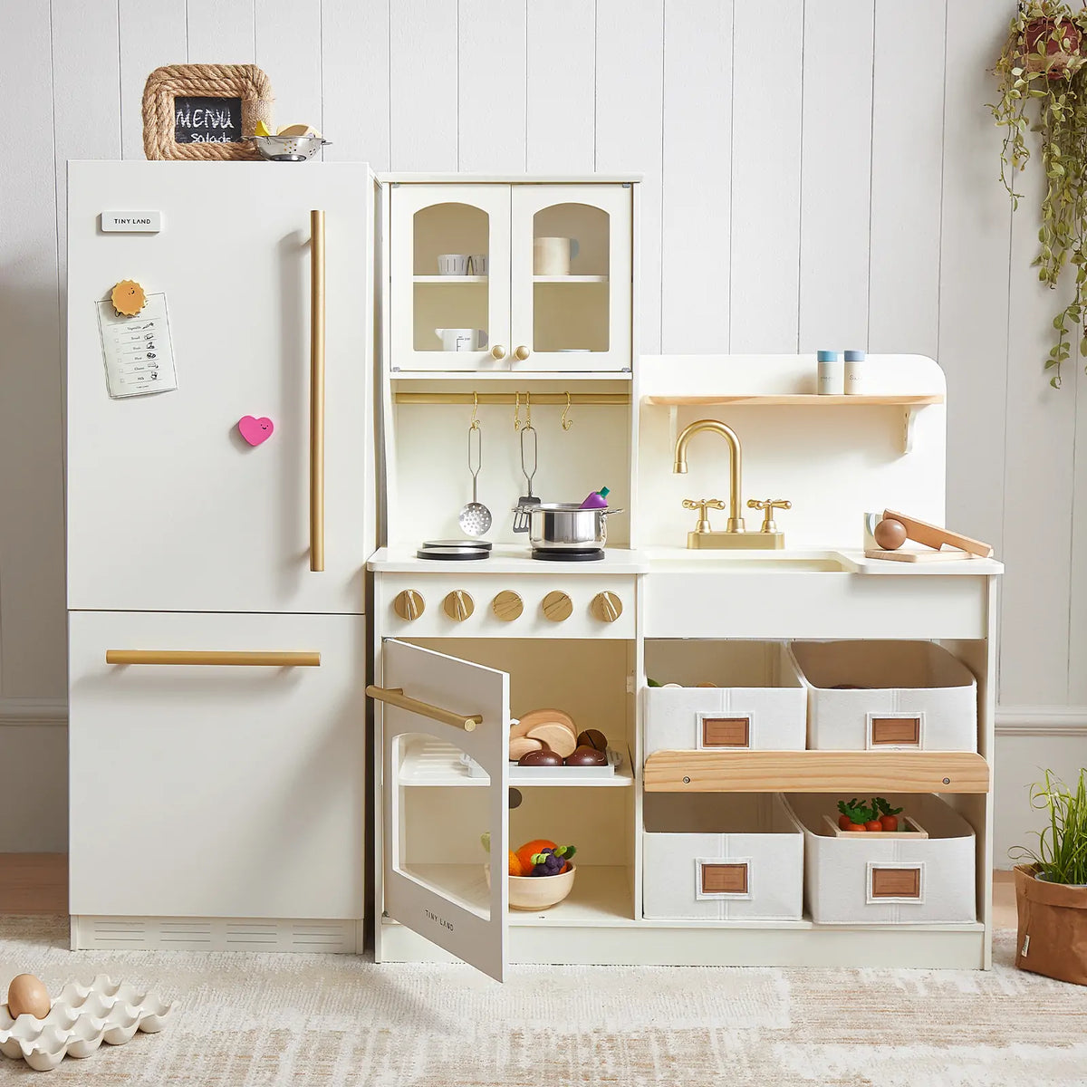 Food Kitchen Fridge Set