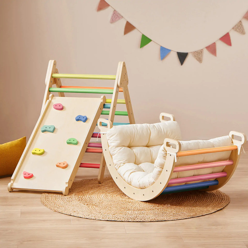 Rainbow Climbing Pad Set
