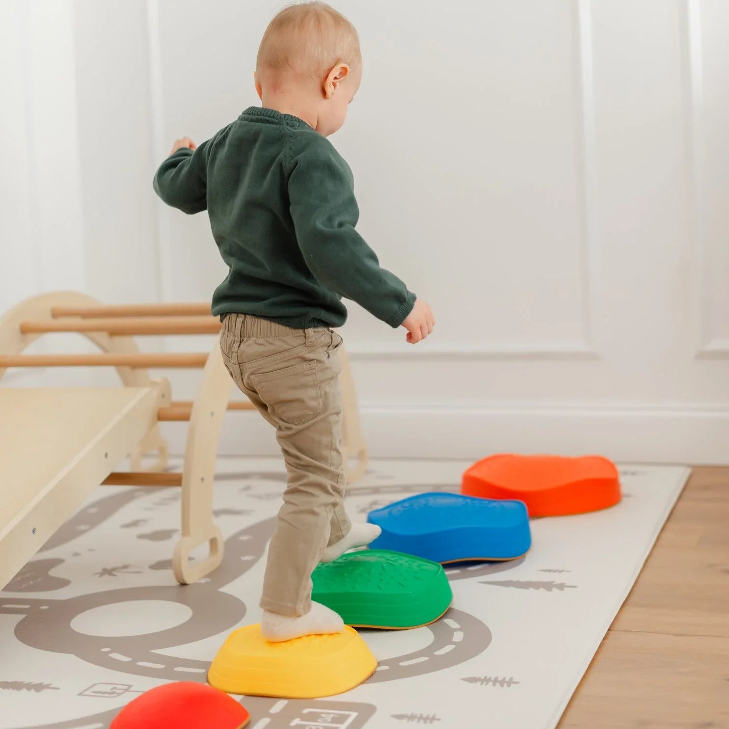 Rainbow Stepping Stones