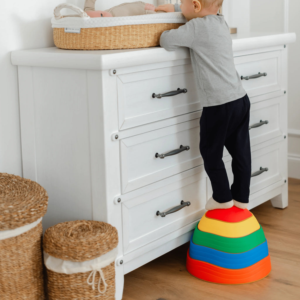 Rainbow Stepping Stones