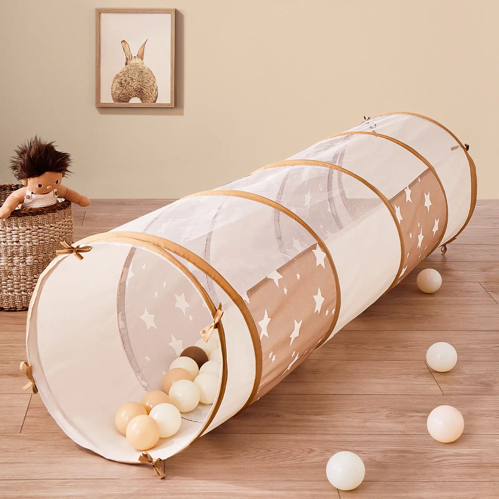 Violet Ball Pit Tunnel