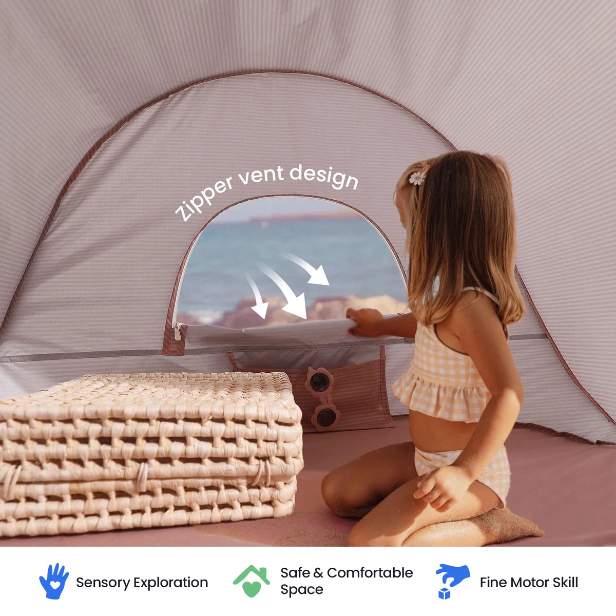Beach Toy Tent Set