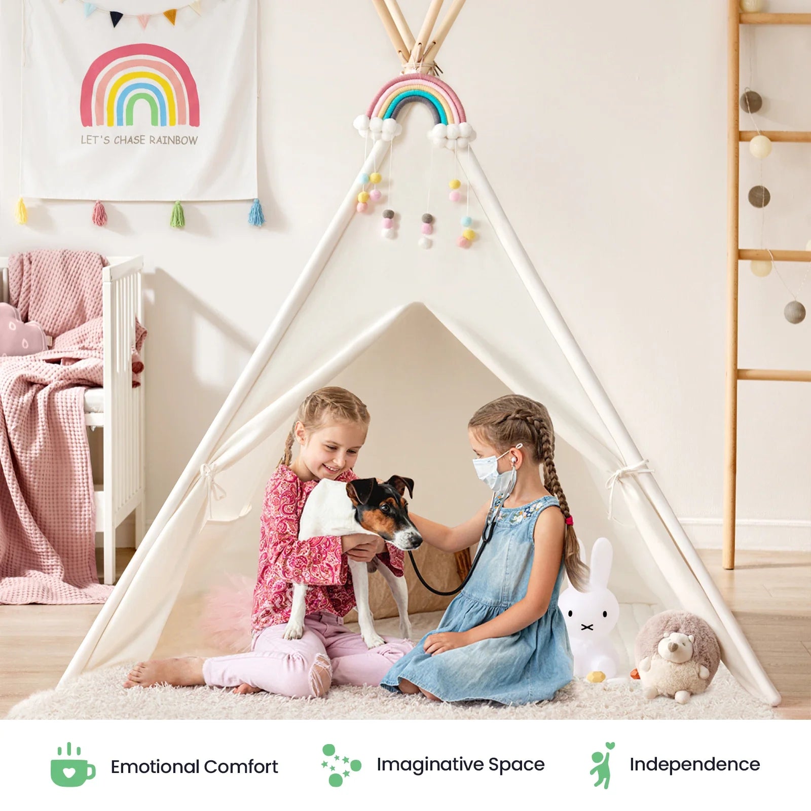Teepee Tent Mat Set
