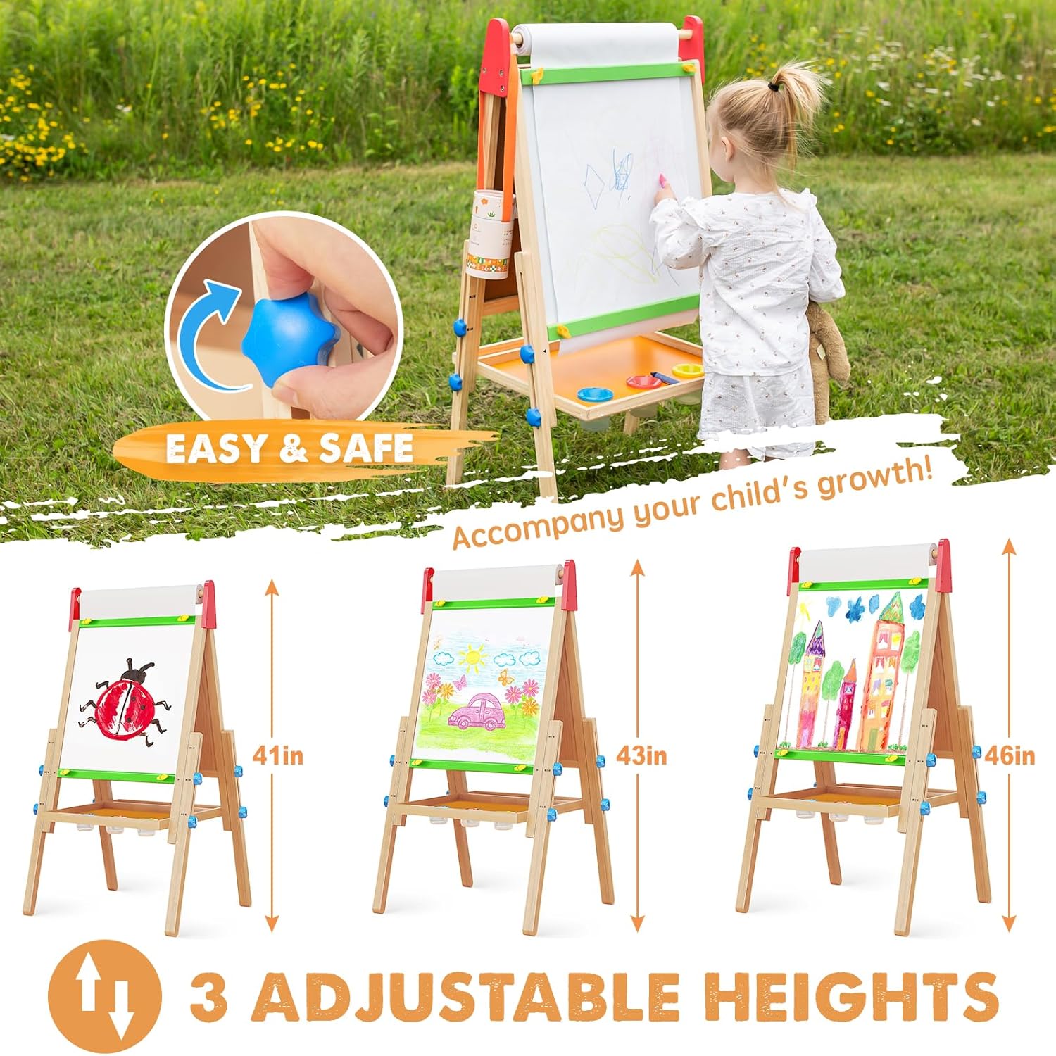 3-in-1 Art Easel