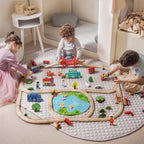Wooden Train Set