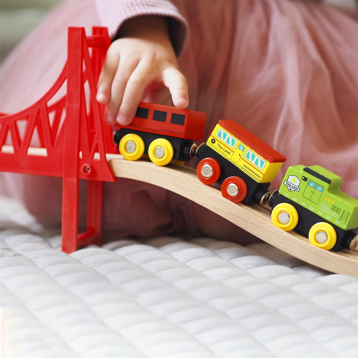 Wooden Train Set