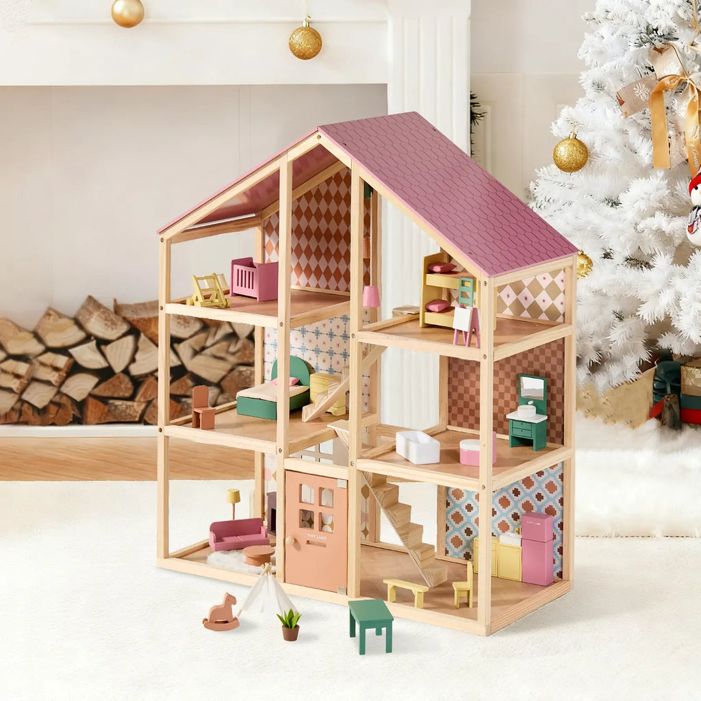 Pegasus Dollhouse Doll Set