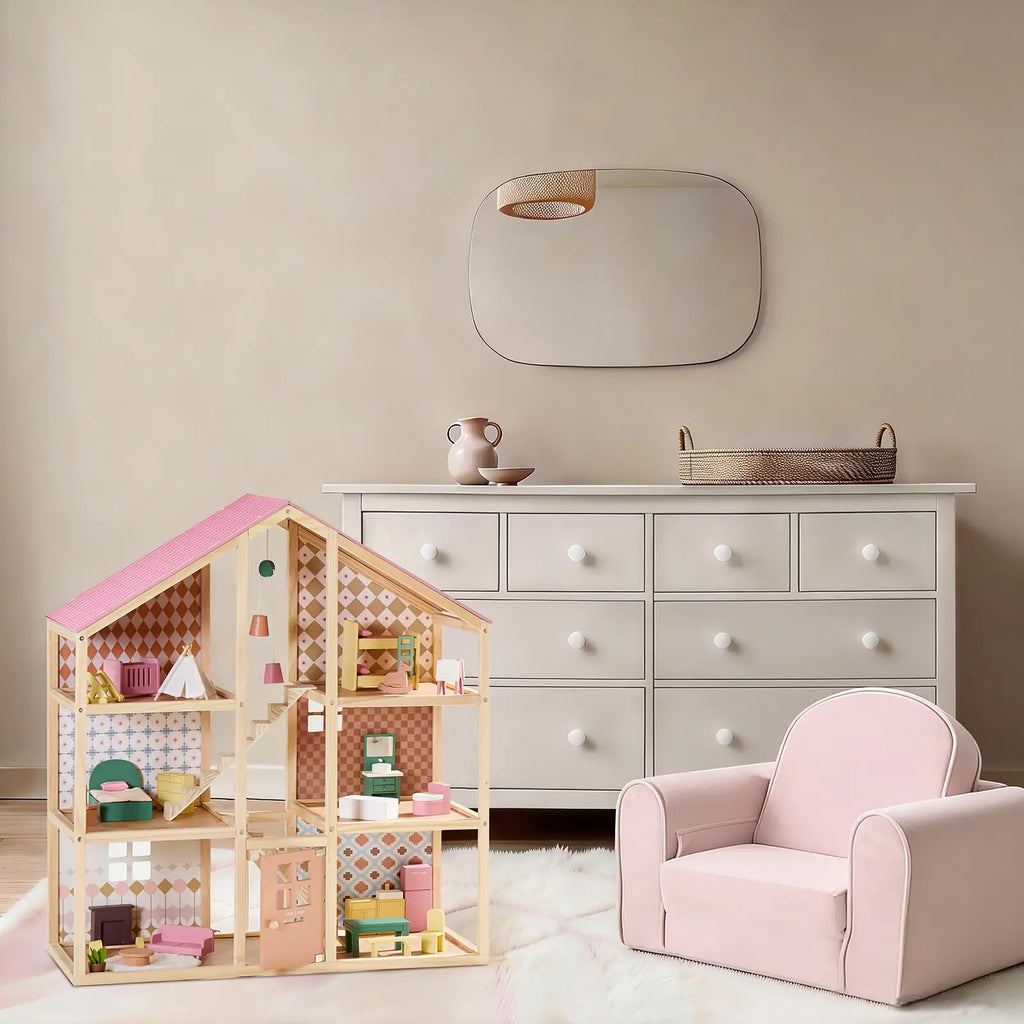Pegasus Dollhouse Doll Set