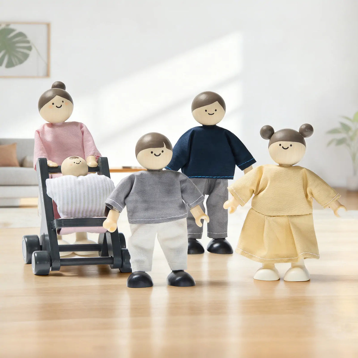 Pegasus Dollhouse Doll Set