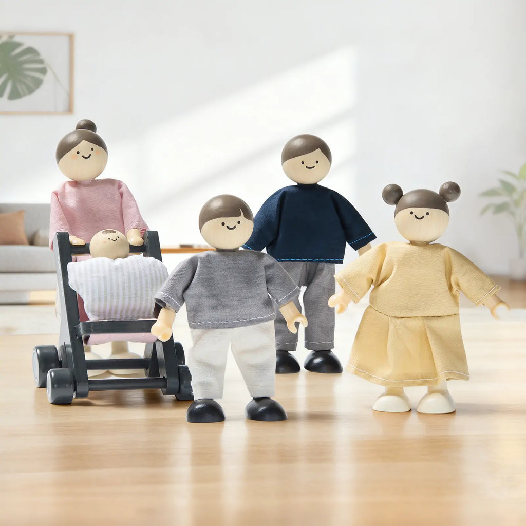 Unicorn Dollhouse Doll Set