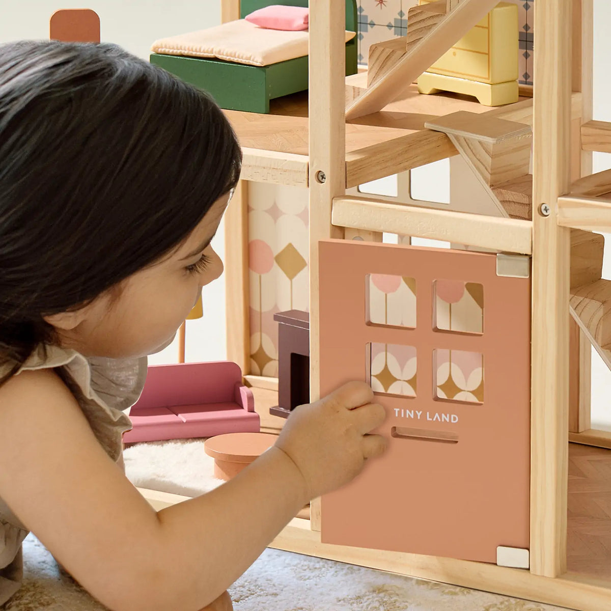 Pegasus Dollhouse Doll Set