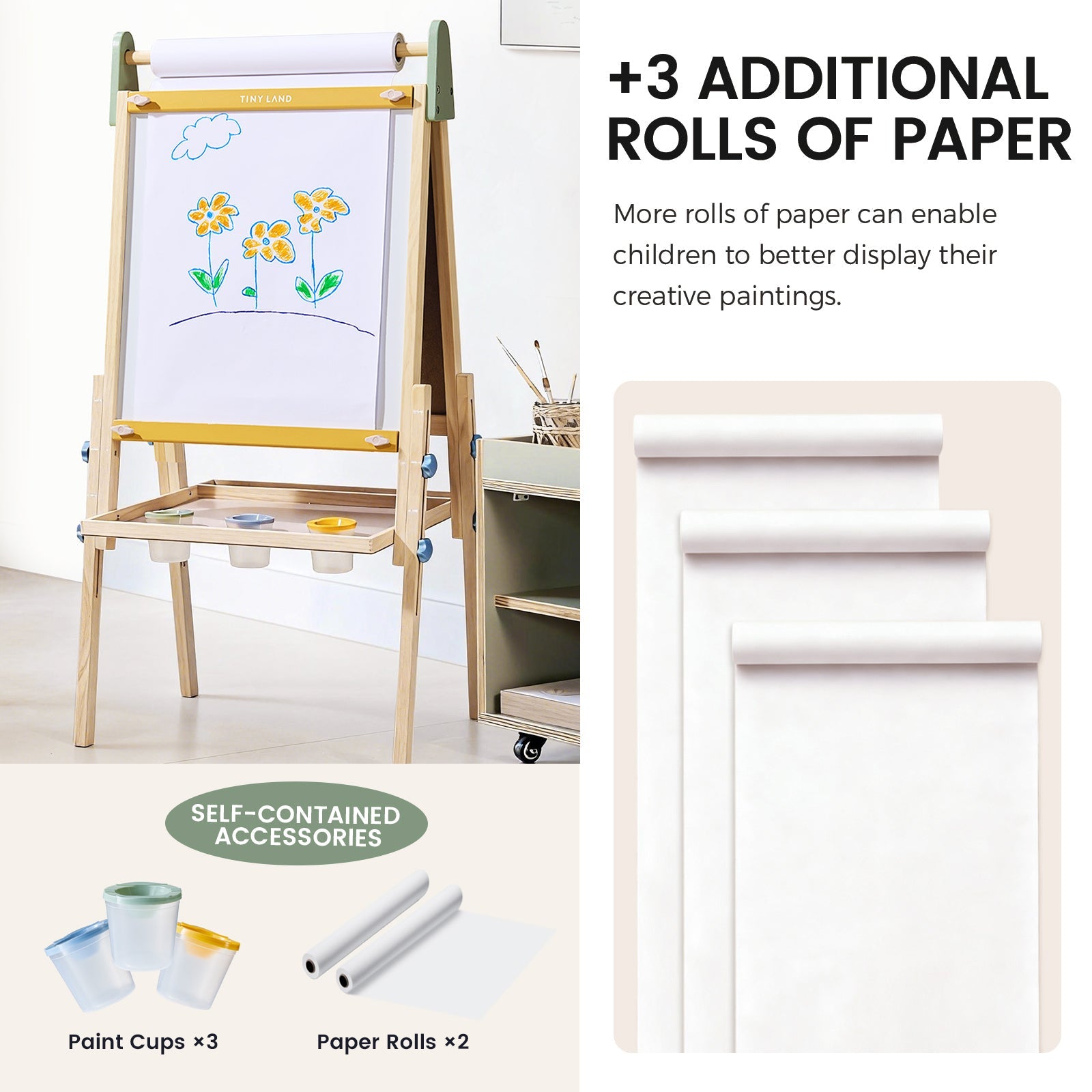 Art Easel Roll Set