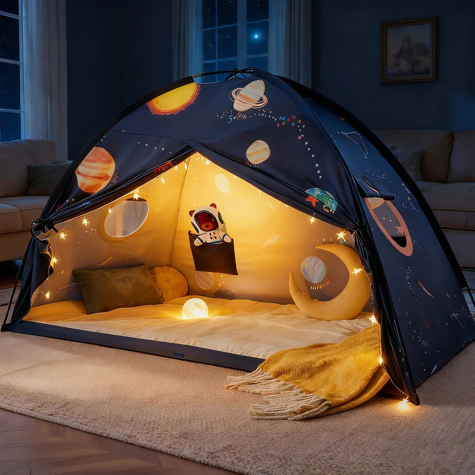 Kids Bed Play Tent