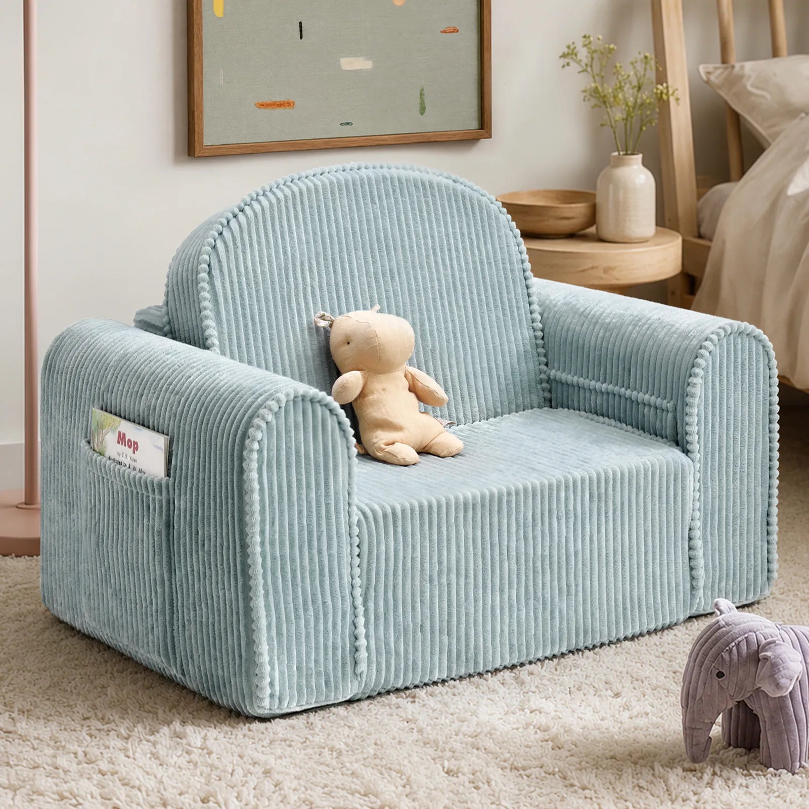 GentleSnug Corduroy Chair