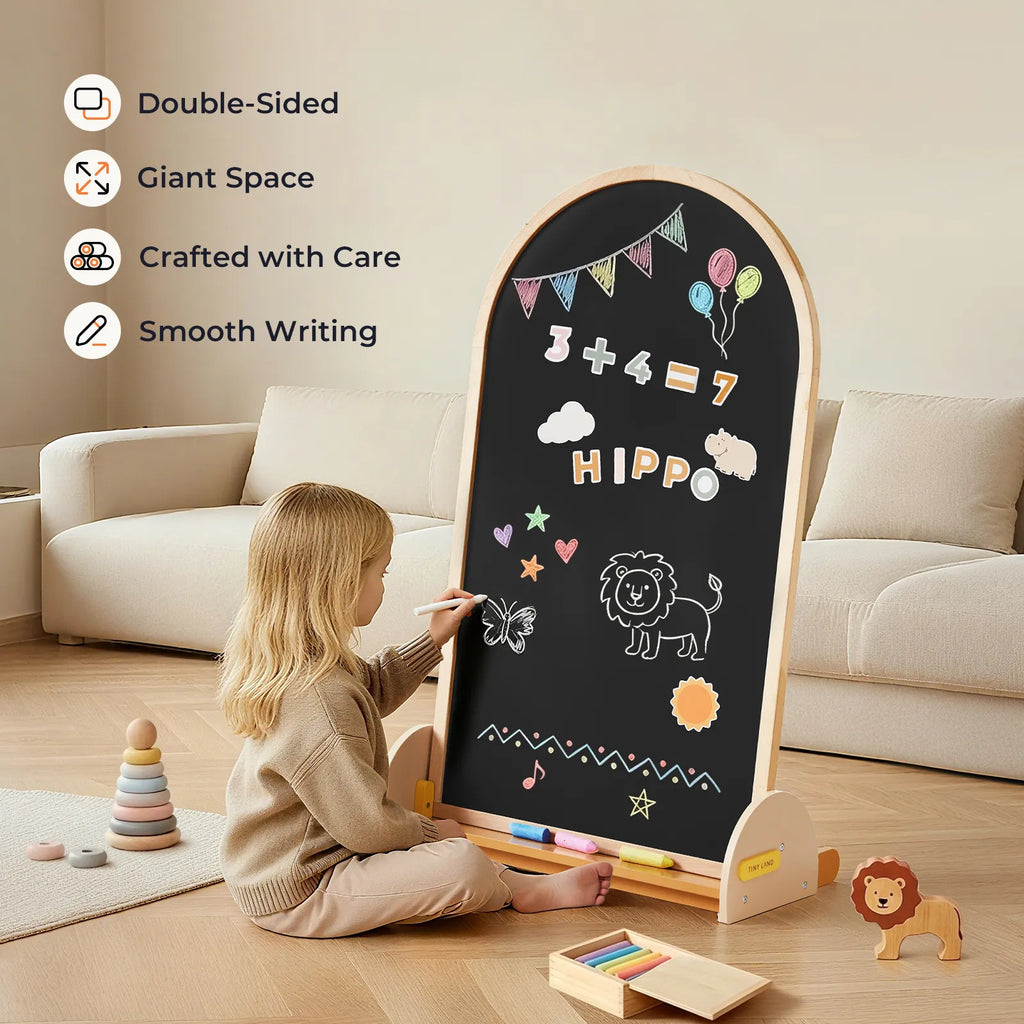 Arched Magnetic Chalkboard