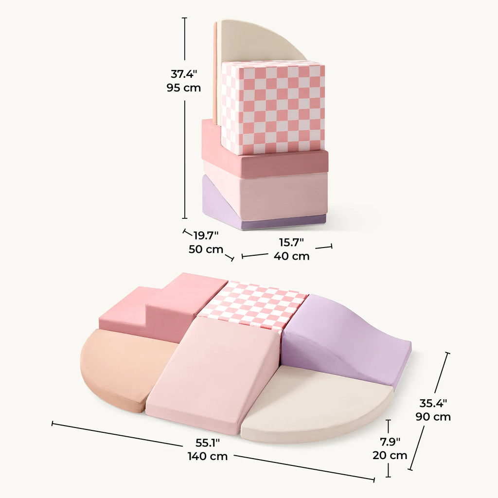 Violet Climbing Blocks