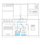 Aqua Water Play Kitchen