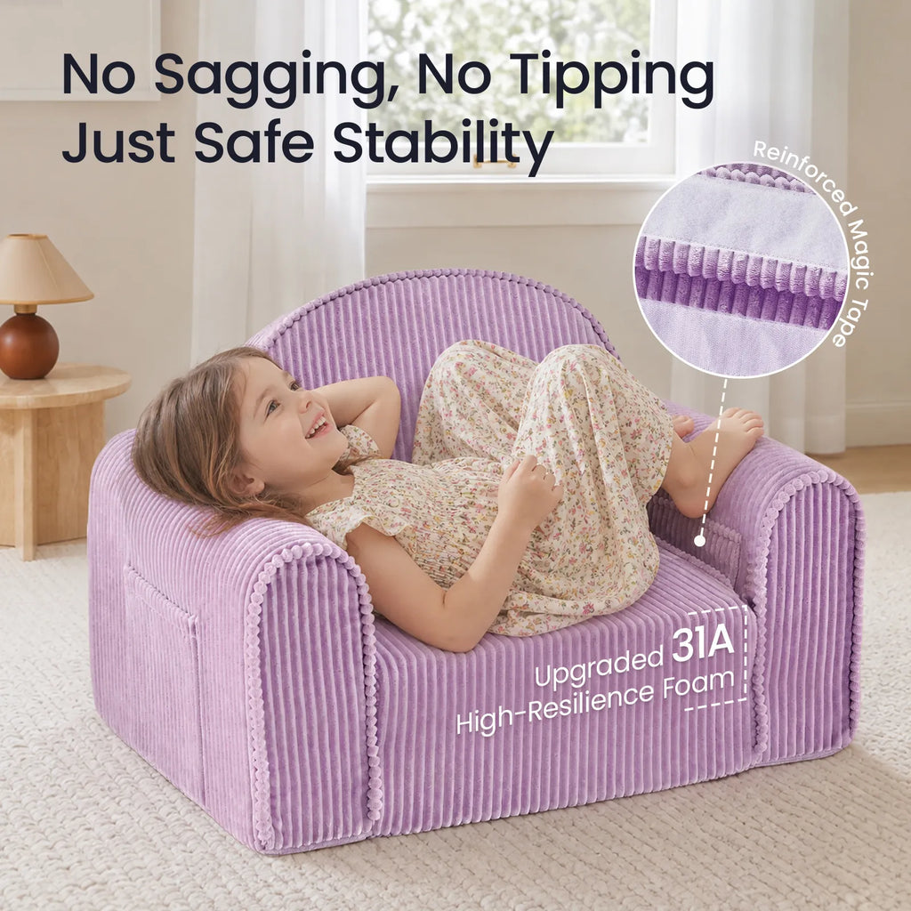 GentleSnug Corduroy Chair